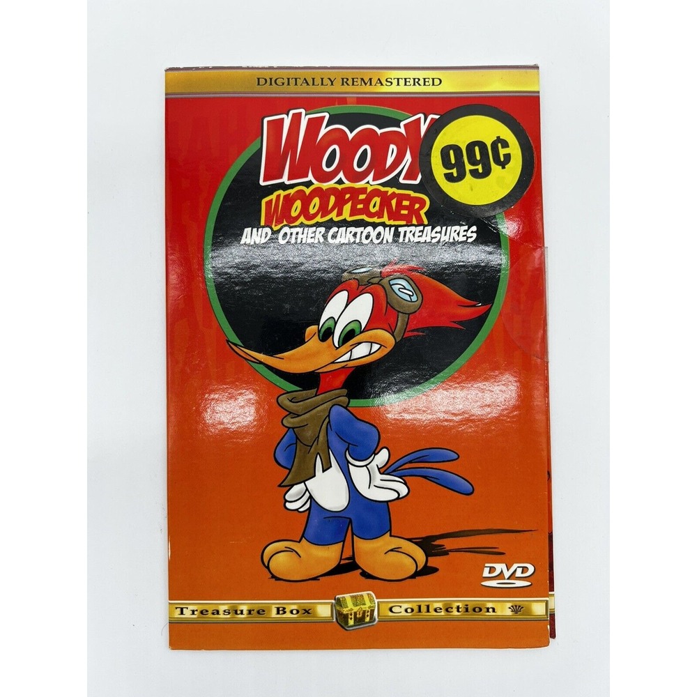 Woody Wood Pecker 0.99 Cents‎ Cartoons Dvd HTF Vintage